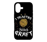 I Practice Stitch Craft - Yarn Knitting - Knitter's Gift Case for iPhone 17