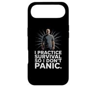 I Practice Survival So I Dont Panic Prepper Mindset Case for iPhone Air