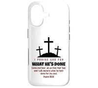 I Praise God For What He's Done Jesus Christ Happy Easter Case for iPhone 17