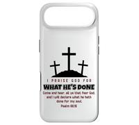 I Praise God For What He's Done Jesus Christ Happy Easter Case for iPhone Air