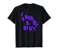 I Predict A Riot T-Shirt, Men, Black, X-Large