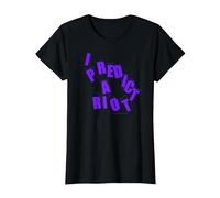 I Predict A Riot T-Shirt, Women, Black, X-Small