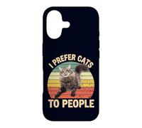 I Prefer Cats to People Funny Siberian Cat Owner Introvert Case for iPhone 17