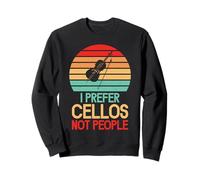 I prefer Cellos not People Cello Sweatshirt