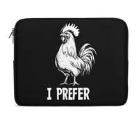 I PREFER COCK LGBT Gay Slim Laptop Sleeve for Men Women Large Capacity Zippered Case for Office Travel