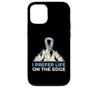 I Prefer Life On The Edge Rock Climbing Boulderer Case for iPhone 12/12 Pro