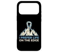 I Prefer Life On The Edge Rock Climbing Boulderer Case for iPhone 17 Pro Max