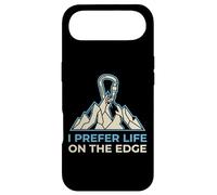 I Prefer Life On The Edge Rock Climbing Boulderer Case for iPhone Air