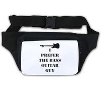 I Prefer The bass Guitar Guy Waist Bag Fanny Pack White