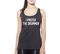 I Prefer The Drummer Women's Vest - black Small