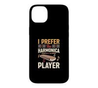 I Prefer The Harmonica Player Harmonica Mouth Organ Musician Case for iPhone 14 Plus