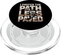 I Prefer The Path Less Paved Mountain Bike PopSockets PopGrip for MagSafe