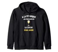 I preserve the ozone layer aperitif pastis petanque humor Zip Hoodie