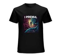I Prevail Heart Vs Mind Unisex T-Shirt Printed Tee Graphic Top Men Black Shirt 3XL