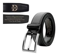 I PROMISE TO Always BE BY YOUR SIDE, Personalized Valentines Day Men's Leather Belt ,Think Of Me Whenever You Take Off Your Pants, Custom Engraved Name Leather Belt Gift for Him Husband boyfriend