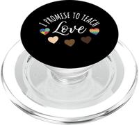 I Promise To Teach Love - Diversity, Equality and LGBT PopSockets PopGrip for MagSafe