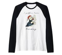 I Puffin Love Norway Funny Christmas Bird Souvenir Raglan Baseball Tee