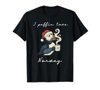I Puffin Love Norway Funny Christmas Bird Souvenir T-Shirt