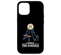 I Pull The Strings Sewing Crochet Knitting Craft Lover Humor Case for iPhone 12/12 Pro