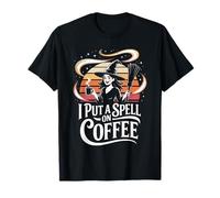 I Put A Spell On Coffee Witch Magic T-Shirt