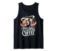I Put A Spell On Coffee Witch Magic Tank Top