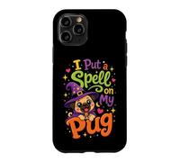 I Put a Spell on My Pug Halloween Pug Mom Case for iPhone 11 Pro