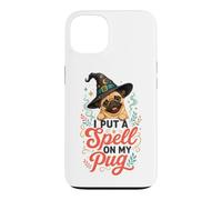I Put a Spell on My Pug Halloween Pug Mom Case for iPhone 13