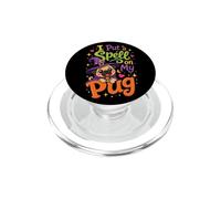 I Put a Spell on My Pug Halloween Pug Mom PopSockets PopGrip for MagSafe