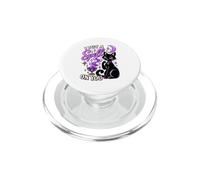 I Put a Spell on You Black Cat Witch Halloween PopSockets PopGrip for MagSafe