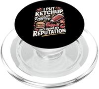 I Put Ketchup On Everything Including My Reputation PopSockets PopGrip for MagSafe