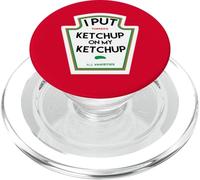 I put ketchup on my funny tomato-based gift PopSockets PopGrip for MagSafe