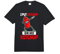 I Put Ketchup On My Ketchup Tomato Sauce Lover Comfort Colors Adult Heavyweight T-Shirt