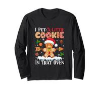 I Put Little Xmas Cookie in That Oven Baker Proud Pregnancy Long Sleeve T-Shirt