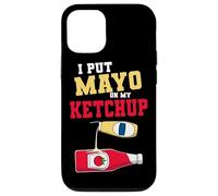 I Put Mayo On My Ketchup Condiments Couple Halloween Case for iPhone 12/12 Pro