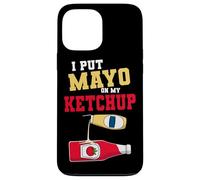 I Put Mayo On My Ketchup Condiments Couple Halloween Case for iPhone 13 Pro Max