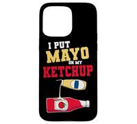 I Put Mayo On My Ketchup Condiments Couple Halloween Case for iPhone 15 Pro Max
