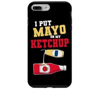 I Put Mayo On My Ketchup Condiments Couple Halloween Case for iPhone 7 Plus/8 Plus