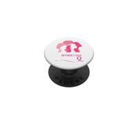 I Put My Foot Down On Mother's Day breast cancer research PopSockets Adhesive PopGrip