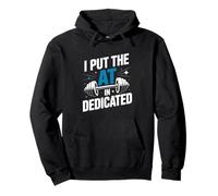 I Put The AT In Dedicated Funny Athletic Trainer Pullover Hoodie