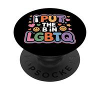 I Put The B In LGBTQ Bi Pride Identity |- PopSockets Adhesive PopGrip