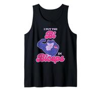 I Put The Bi in Biceps Funny Buff Frog Gym Tank Top