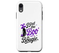 I Put The Boo In Bougie Halloween Bourgeois Society Girls Case for iPhone XR