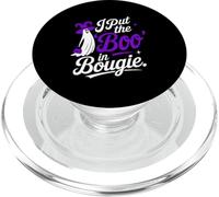 I Put The Boo In Bougie Halloween Bourgeois Society Girls PopSockets PopGrip for MagSafe