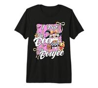 I Put The Boo in Boujee Cute Ghost Leopard Halloween Costume Premium T-Shirt