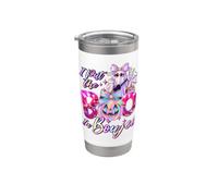 I Put The Boo in Boujee Cute Leopard Boujie Ghost Halloween Stainless Steel Insulated Tumbler
