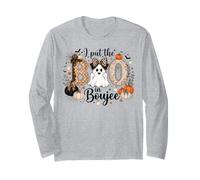 I Put The Boo in Boujee Ghost Funny Halloween Costume Long Sleeve T-Shirt