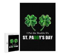 I Put The Double D's in ST. PADDY'S DAY Jigsaw Puzzles for Adults 500 PCS Wooden Puzzles Unique Puzzle Gifts