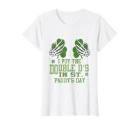 I Put The Double D's in St Paddy's Day | Naughty Irish Girl Value Graphic T-Shirt