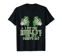 I Put The Double D's in St Paddy's Day | Naughty Irish Girl Value Graphic T-Shirt
