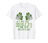 I Put The Double D's in St Paddy's Day | Naughty Irish Girl Value Graphic T-Shirt